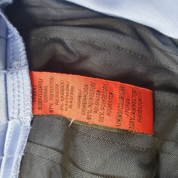 NWOT JS COLLECTION PERIWINKLE TIERED FORMAL W/WO STRAPS BUILT IN BRA - Picture 16 of 16